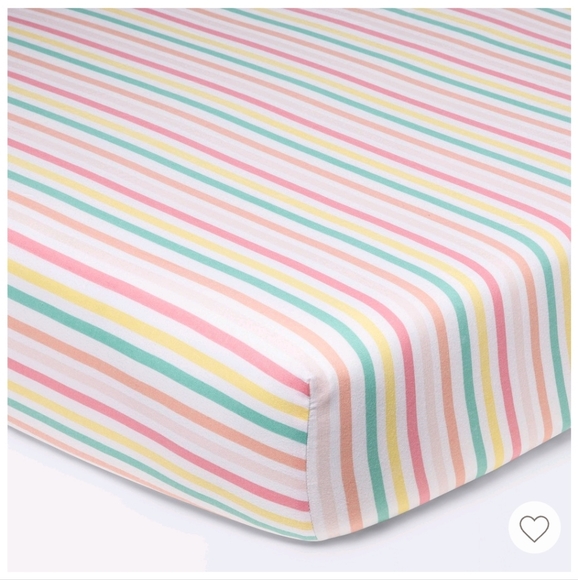 cloud island Other Cloud Island Baby Fitted Crib Sheet Stripes